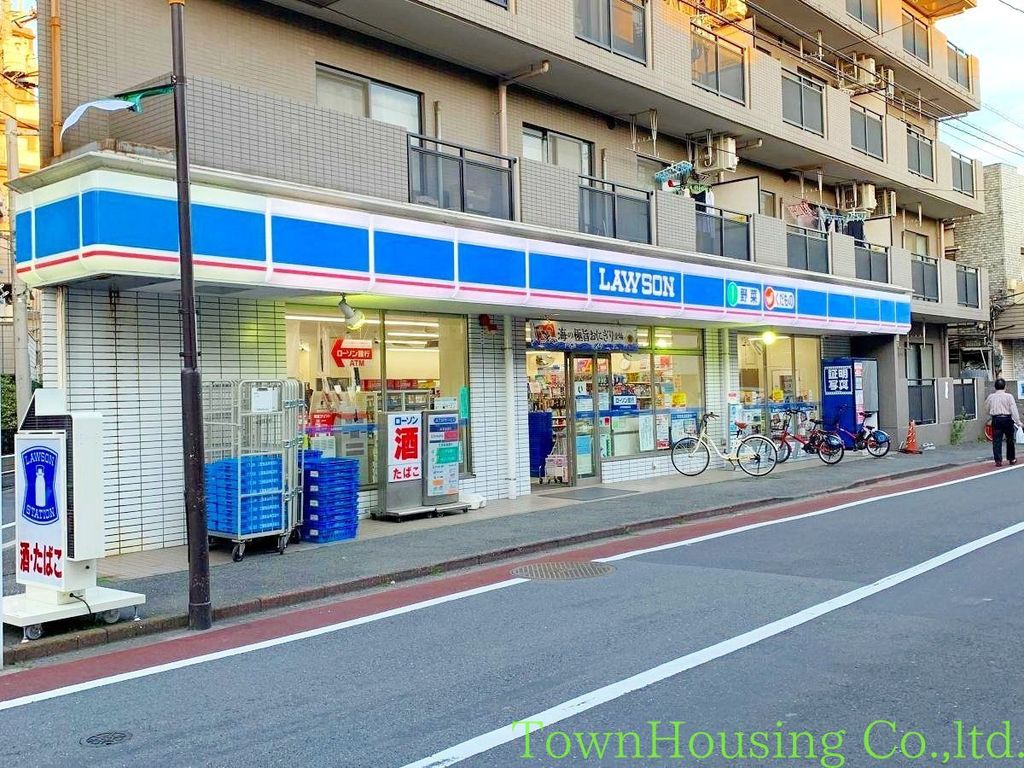 コンビニ　ローソン新蒲田1丁目店（コンビニ）まで460m