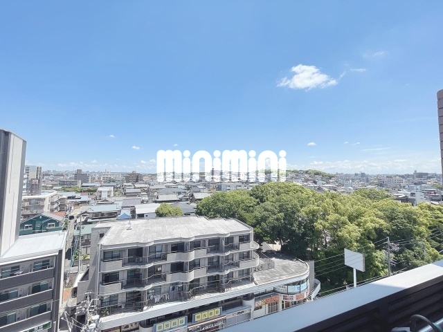眺望　お問い合わせはミニミニ徳重店へ。