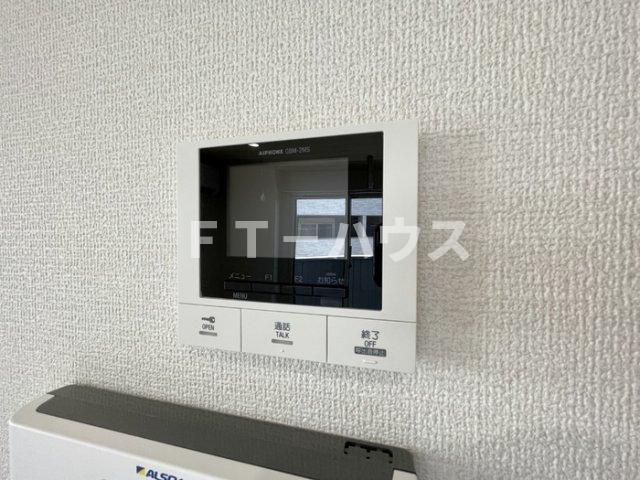 セキュリティ　モニター付きインターホン
