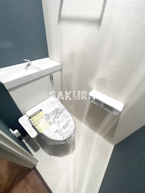 トイレ　嬉しい温水洗浄便座♪