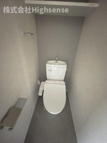 トイレ　ゆったりとした空間のトイレです