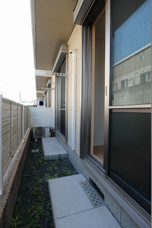 バルコニー　※同タイプのお部屋の写真になります。2階のお部屋はタイプが異