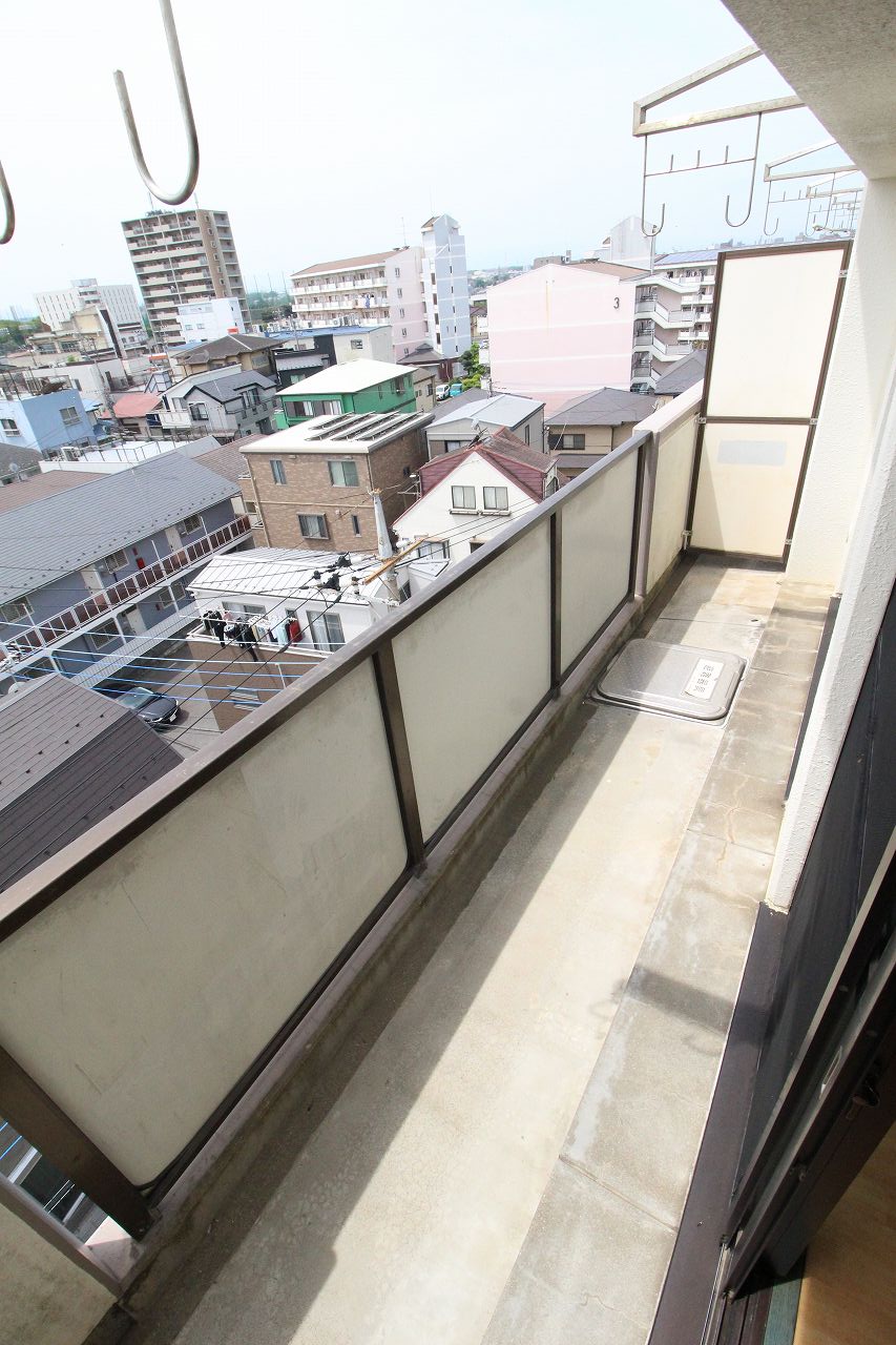 バルコニー　別の部屋の写真です
