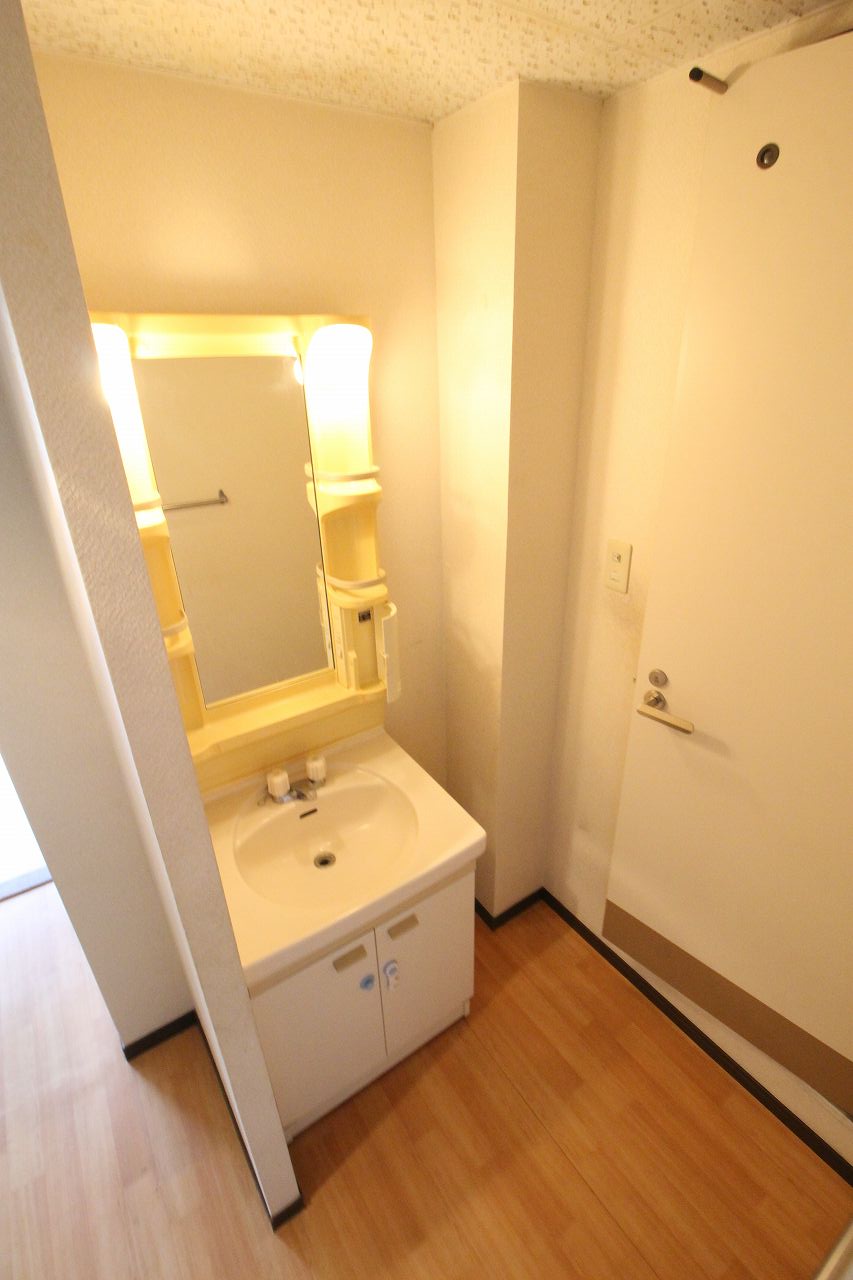 洗面設備　別の部屋の写真です