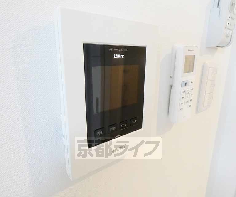 セキュリティ　来客対応もばっちりです。