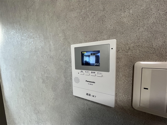 セキュリティ　TV付モニターフォンで安心