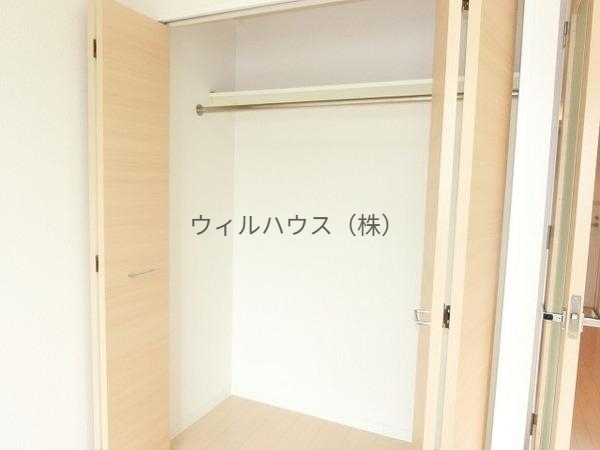 収納　クローゼット！