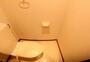 トイレ　ゆったりとした空間のトイレです