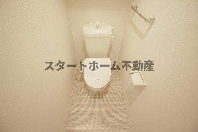 トイレ　ゆったりとした空間のトイレです