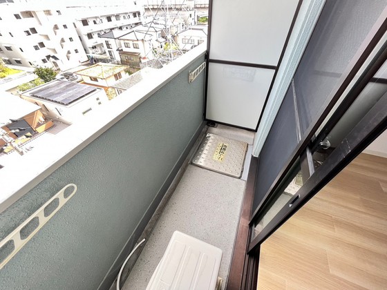 バルコニー　※別部屋の写真です
