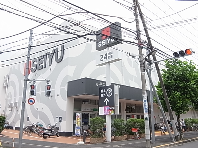 スーパー　西友 青井店（スーパー）まで585m