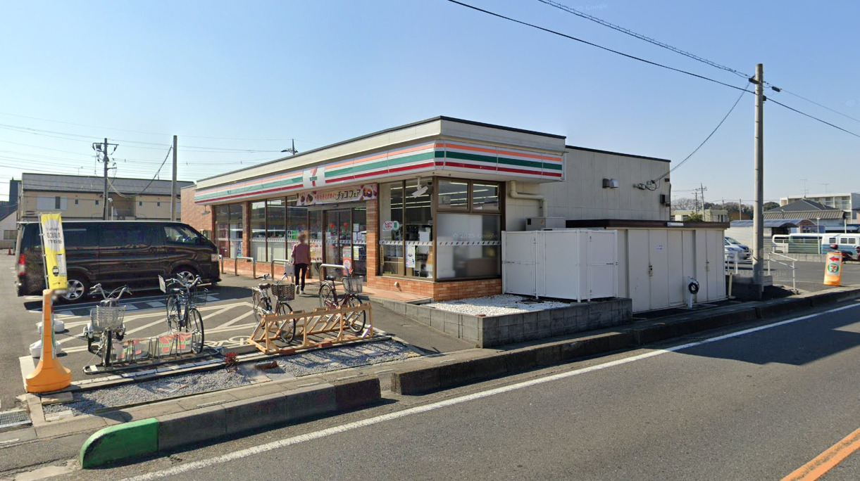 コンビニ　セブンイレブン春日部栄町2丁目店（コンビニ）まで250m