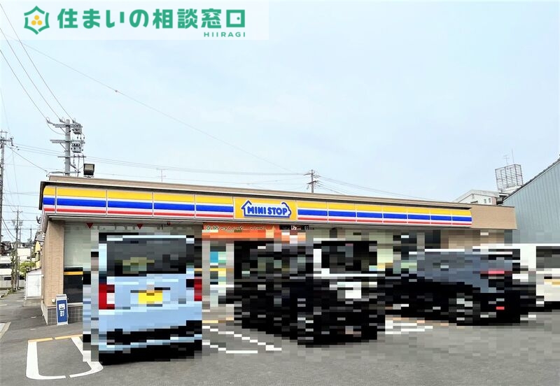 コンビニ　ミニストップ岡崎伝馬通店（コンビニ）まで96m