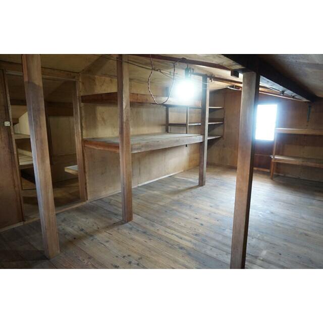 収納　広々屋根裏収納