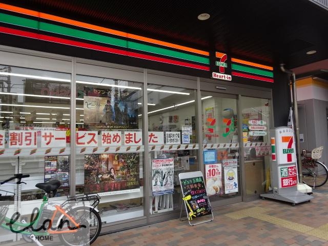 コンビニ　セブンイレブンハートインビエラ玉造店（コンビニ）まで76m