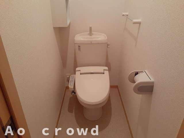 トイレ　清潔感のあるトイレです