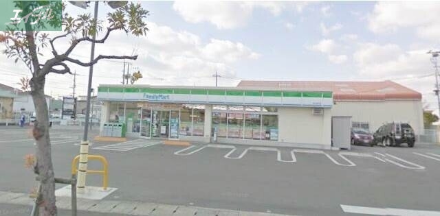 コンビニ　ファミリーマート岡山辰巳店（コンビニ）まで237m