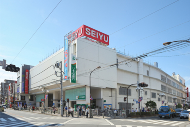 スーパー　西友調布店（スーパー）まで907m