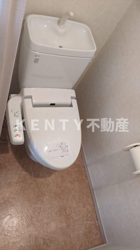 トイレ　ゆったりとした空間のトイレです