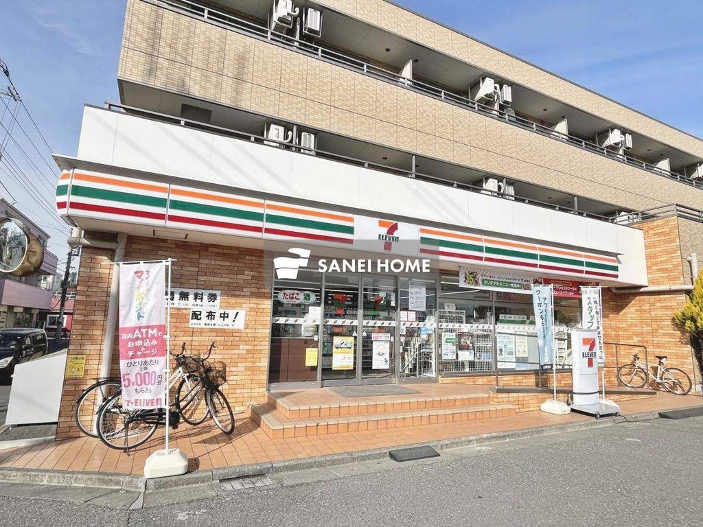コンビニ　セブンイレブン秋津駅北口店（コンビニ）まで380m