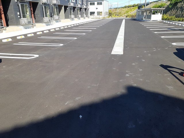駐車場　駐車場完備です