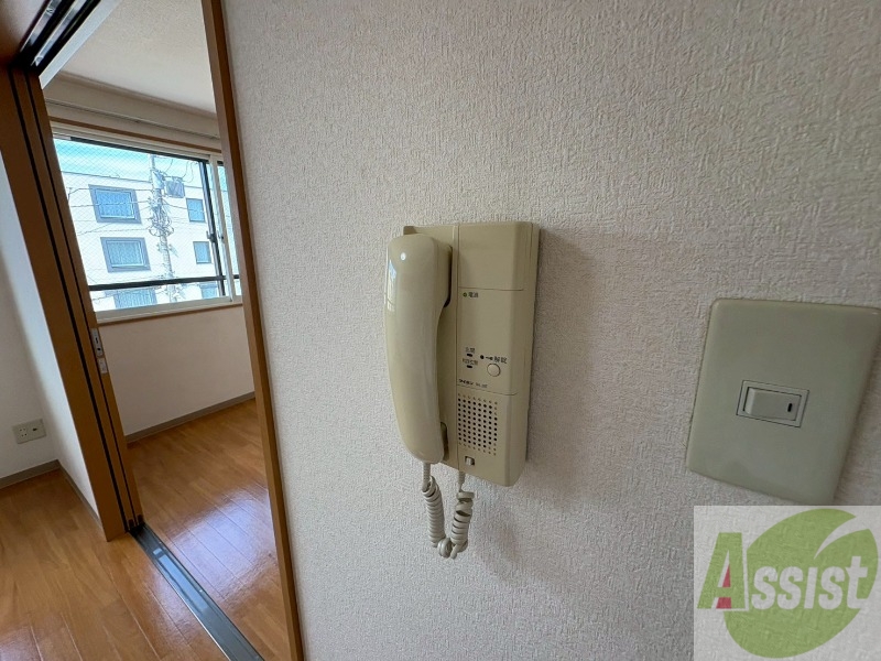 セキュリティ　インターホンは通話ができるので急な訪問があっても安心です
