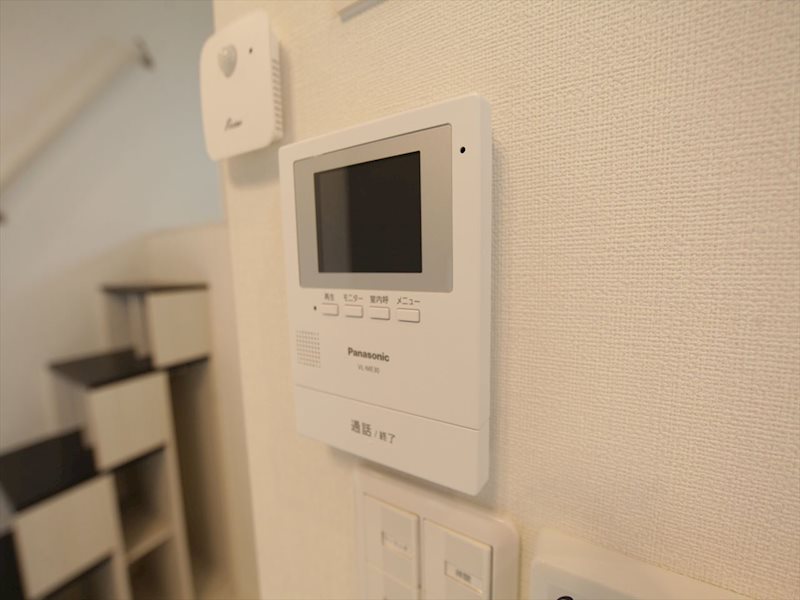 セキュリティ　ＴＶモニター付インターホン完備
