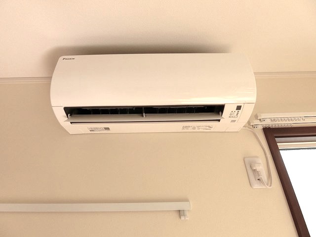 その他設備　暑い夏や寒い冬に大活躍！リビングダイニングキッチンにあるエア