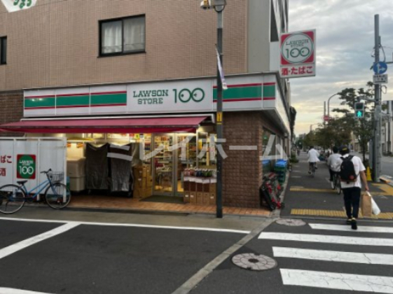 コンビニ　ローソンストア100 LS大森西店（コンビニ）まで198m