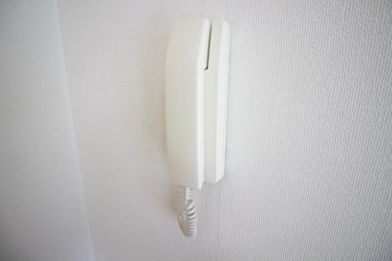 セキュリティ　インターホン付き