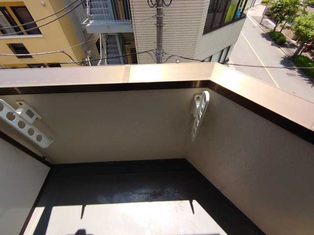 バルコニー　筑波ハイム　※同タイプの別部屋写真です