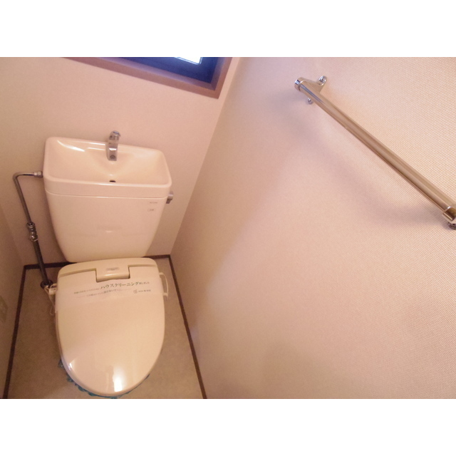 トイレ　２０２号室の写真です