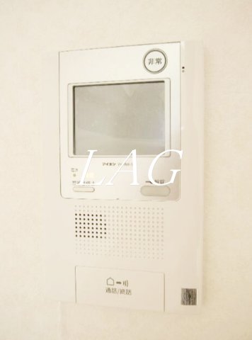セキュリティ　モニター付きインターホンです。