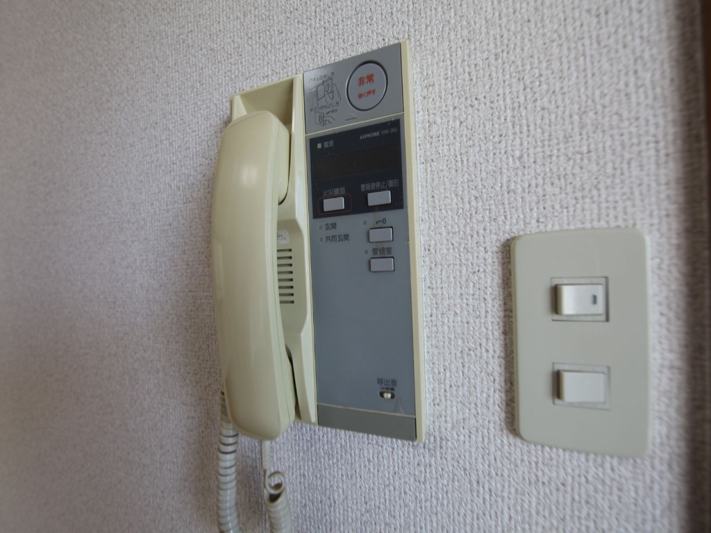セキュリティ　インターホン完備