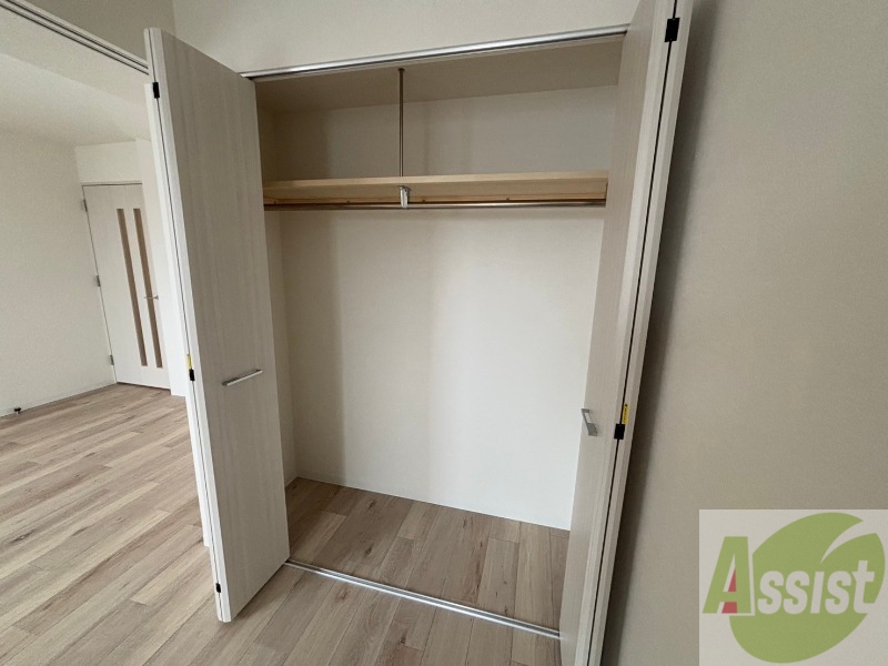 収納　収納もバッチリあるのでお部屋が片付きますよ！