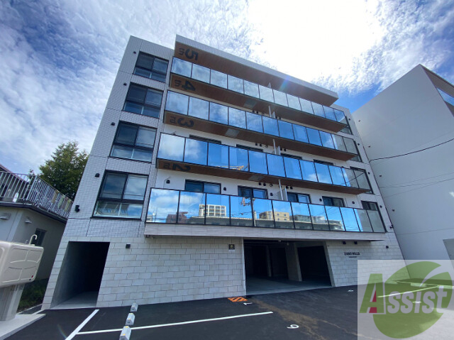 建物外観　札幌市中央区南１０条「ＺＡＢＯＨＩＬＬＳＹＡＭＡＨＡＮＡ」