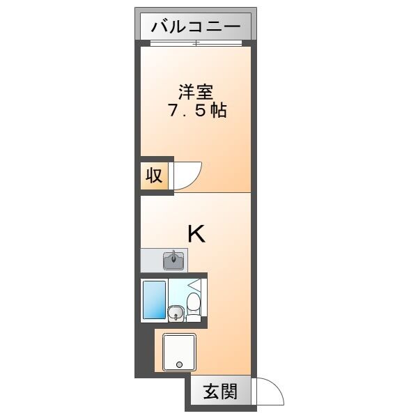 リアライズ大須の間取り写真