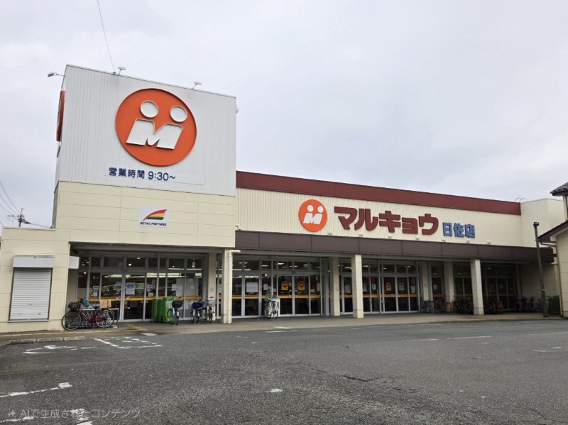 スーパー　マルキョウ曰佐店（スーパー）まで404m