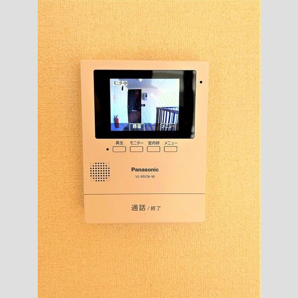 その他設備　モニタ付きインターホン