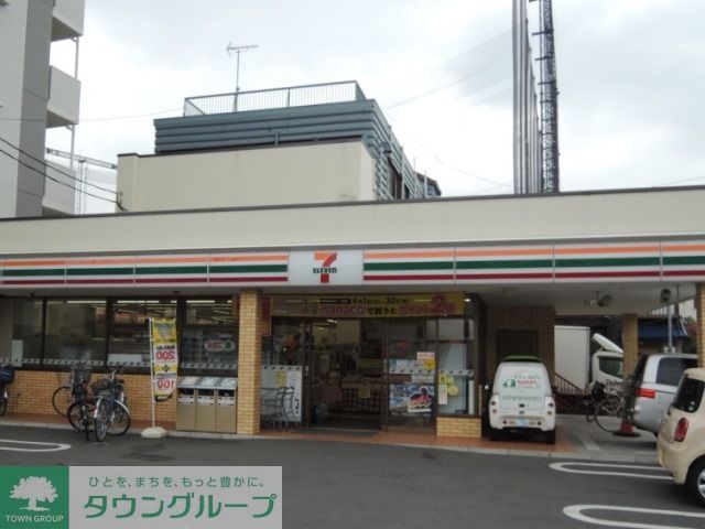 コンビニ　セブンイレブン川崎北加瀬店（コンビニ）まで380m