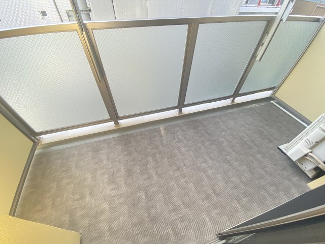 バルコニー　広々としたバルコニーです