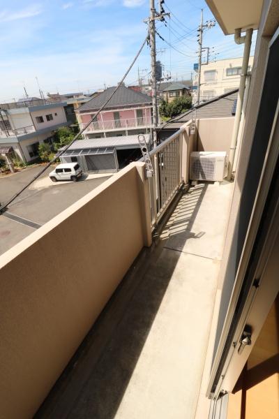 バルコニー　別の部屋の写真