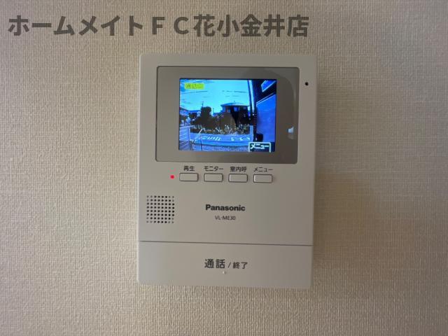 セキュリティ　カメラ付インターホン