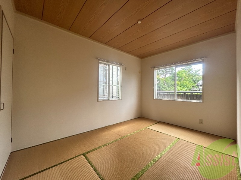 その他部屋・スペース　和室のお部屋があります。畳の良い香りがします。