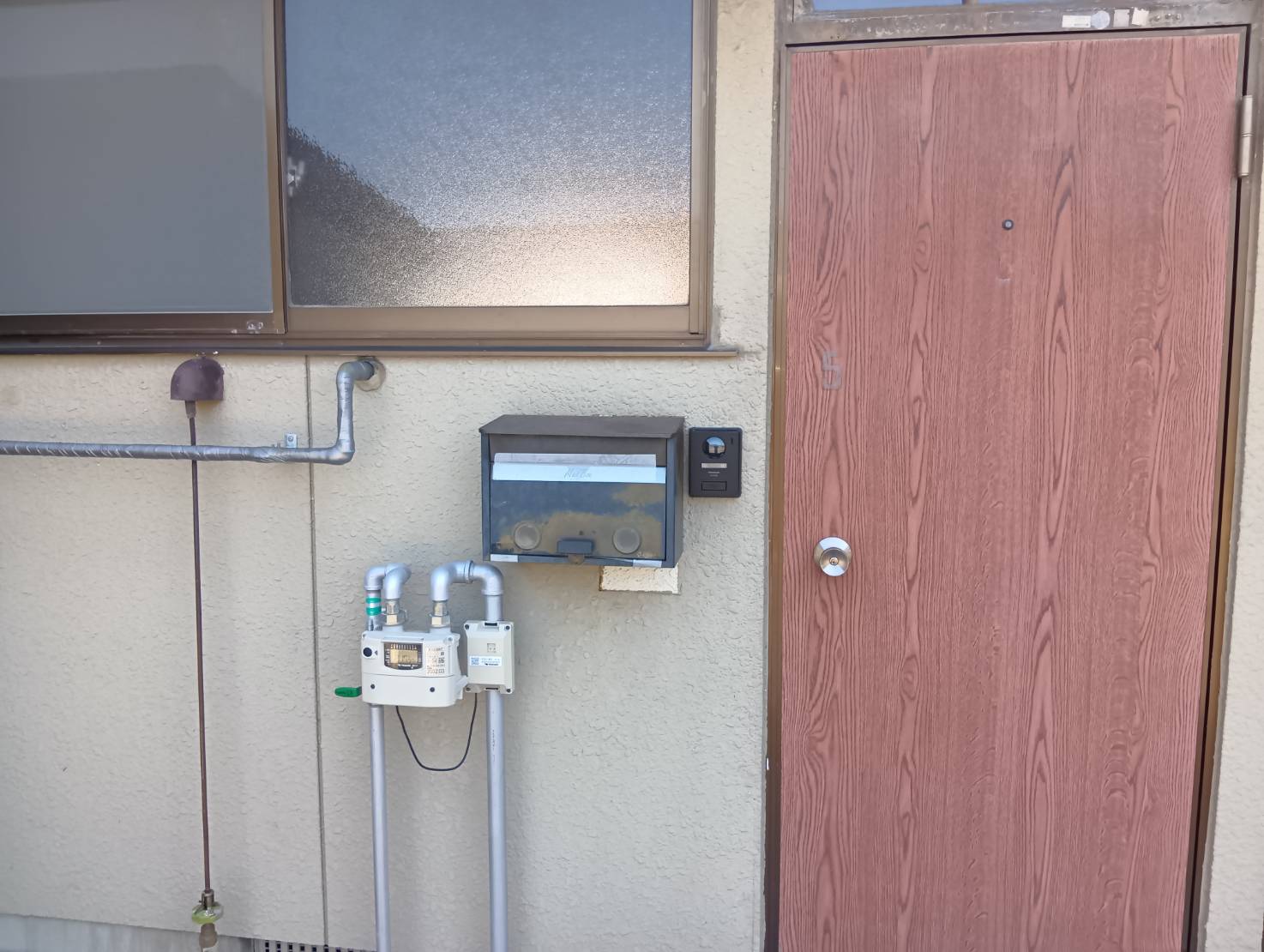 コーポ安達の玄関写真