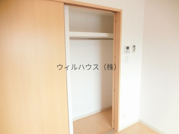 収納　クローゼット！