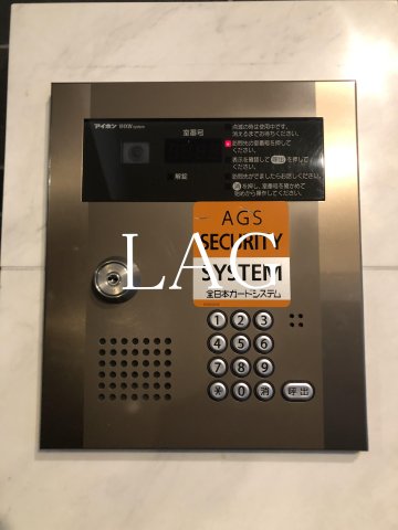 セキュリティ　オートロックです。