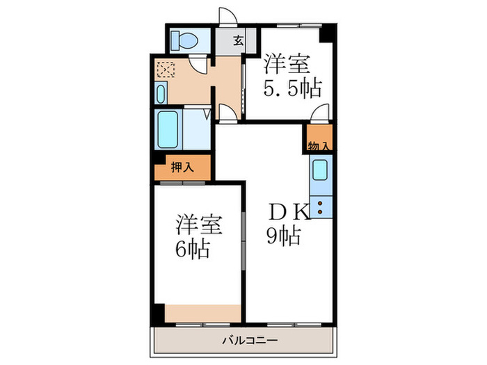 アンボワ-ズ31の間取り写真