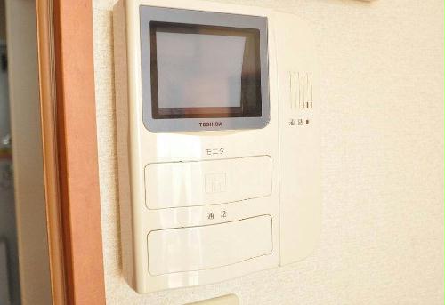 セキュリティ　モニター付きインターホン