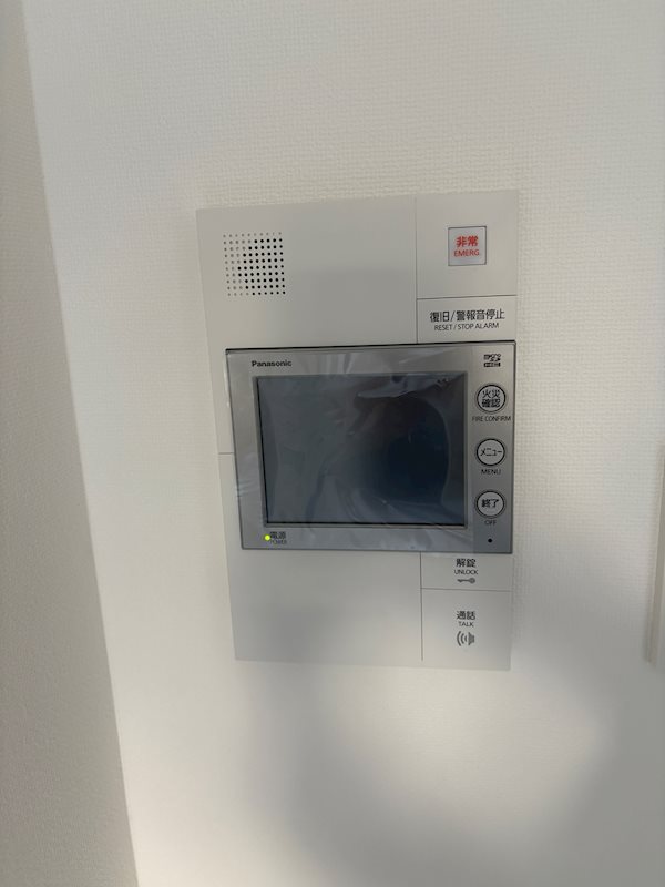 セキュリティ　☆モニター付きインターホン☆